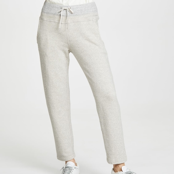 james perse contrast sweatpants